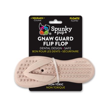Spunky Pup Gnaw Guard Flip Flop Dog Toy