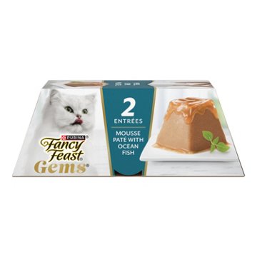 Fancy Feast Gems Pate Mousse Wet Cat Food - Ocean Fish