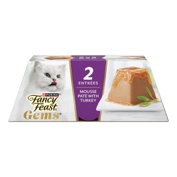 Fancy Feast Gems Pate Mousse Wet Cat Food - Turkey