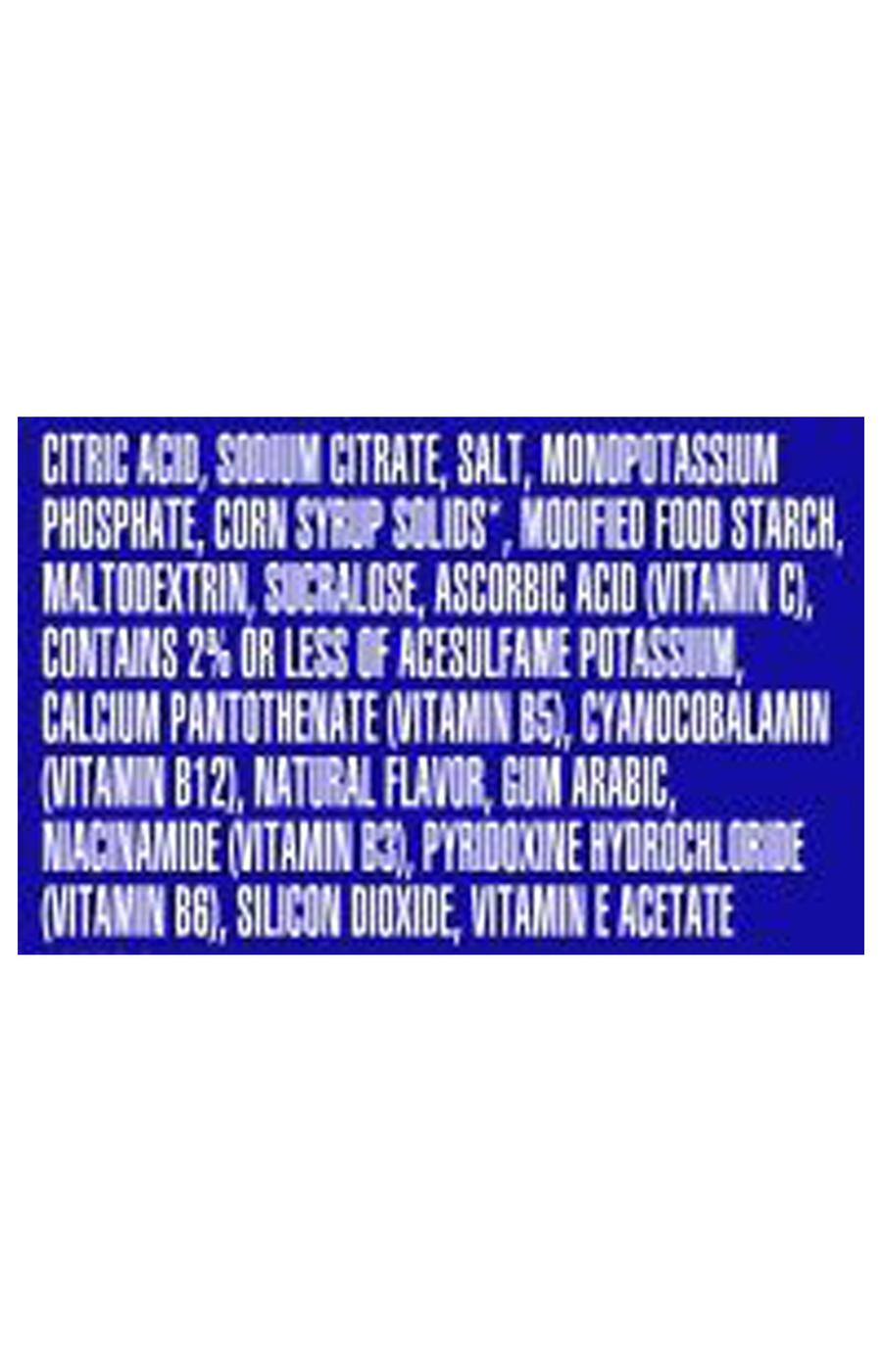 Propel Fitness Powder Electrolyte Stick Packs - Black Cherry; image 2 of 3