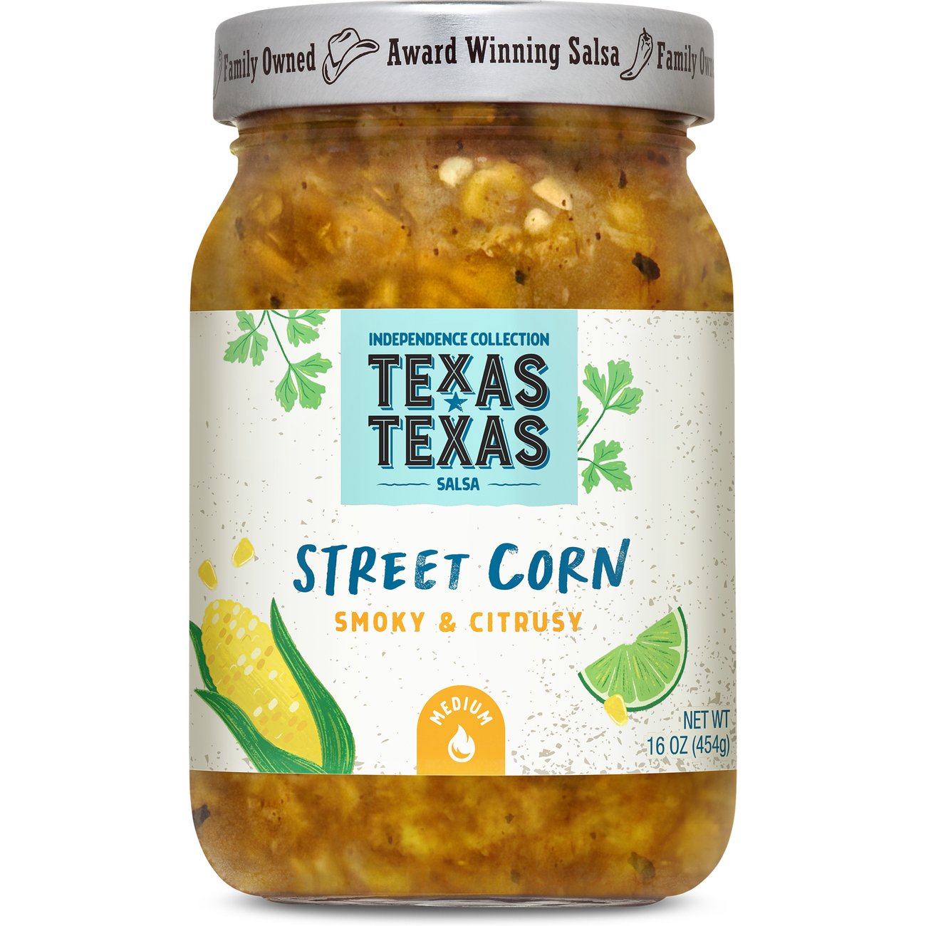 Texas Texas Street Corn - Medium Salsa - Shop Salsa & dip at H-E-B