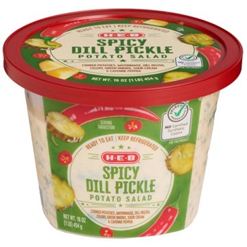 H-E-B Spicy Dill Pickle Potato Salad