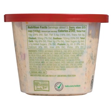 H-E-B Spicy Dill Pickle Potato Salad