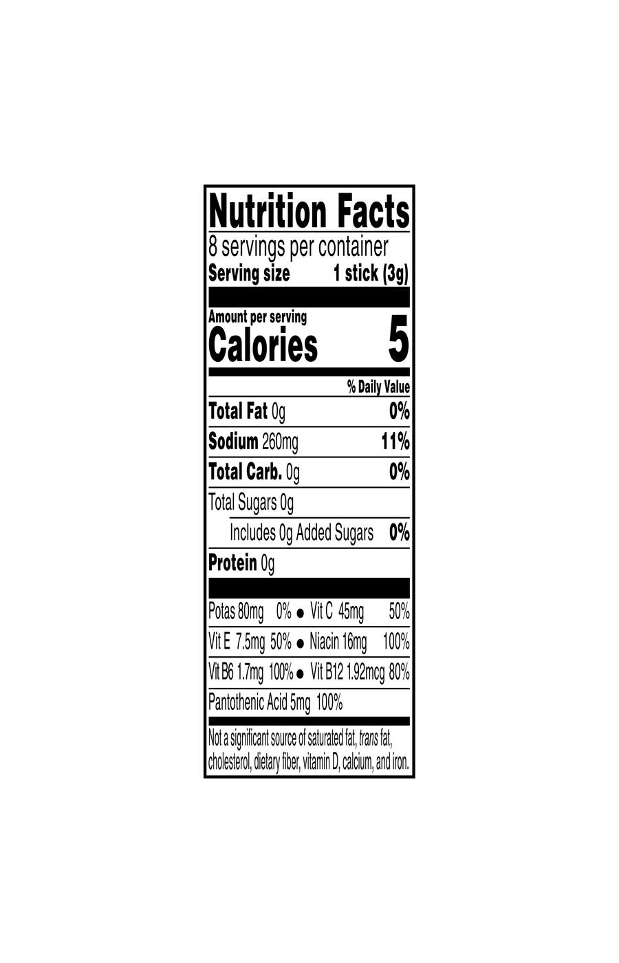 Propel Fitness Powder Electrolyte Stick Packs - Raspberry Lemonade; image 3 of 3