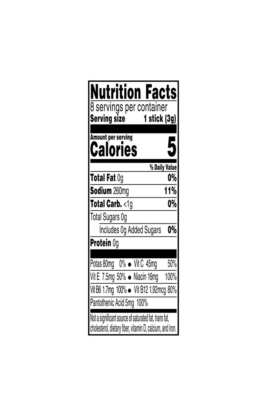 Propel Fitness Powder Electrolyte Stick Packs - Grape; image 3 of 3