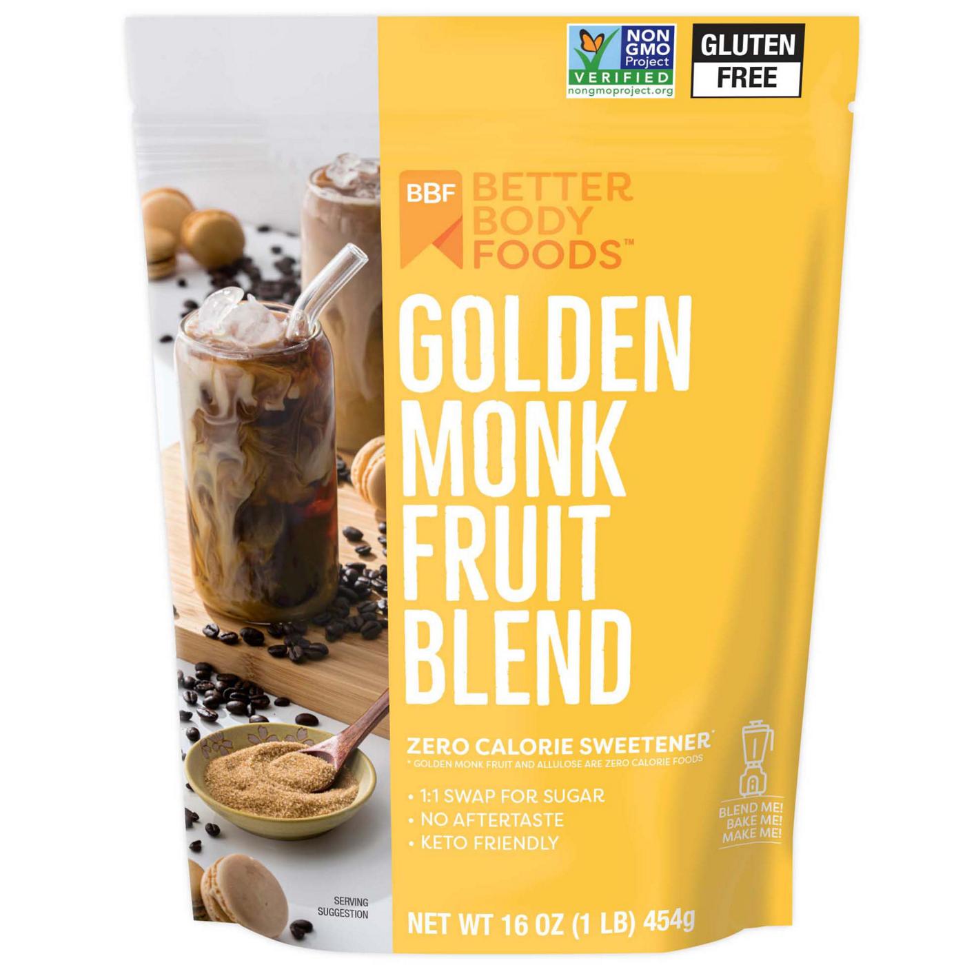 BetterBody Foods Golden Monk Fruit Blend Sweetener; image 1 of 2