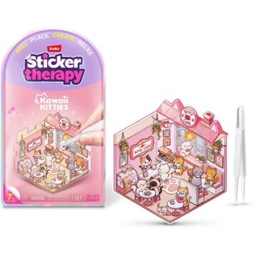 Zuru Sticker Therapy Kawaii Kitties Stickers Blind Bag
