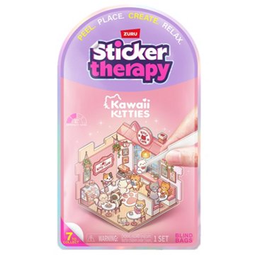 Zuru Sticker Therapy Kawaii Kitties Stickers Blind Bag