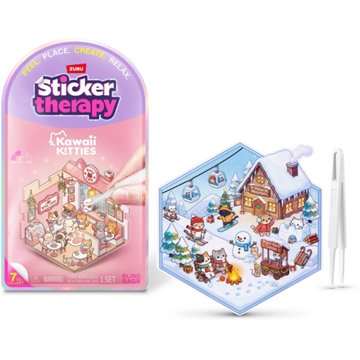 Zuru Sticker Therapy Kawaii Kitties Stickers Blind Bag