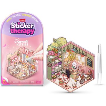 Zuru Sticker Therapy Kawaii Kitties Stickers Blind Bag