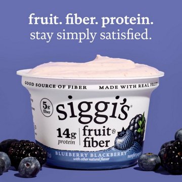 Siggi's Fruit & Fiber - Blueberry Blackberry