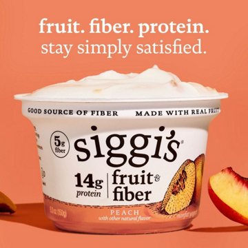 Siggi's Fruit & Fiber - Peach