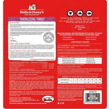 Stella & Chewy's Meal Mixer Freeze Dried Raw Meal Topper - Turkey