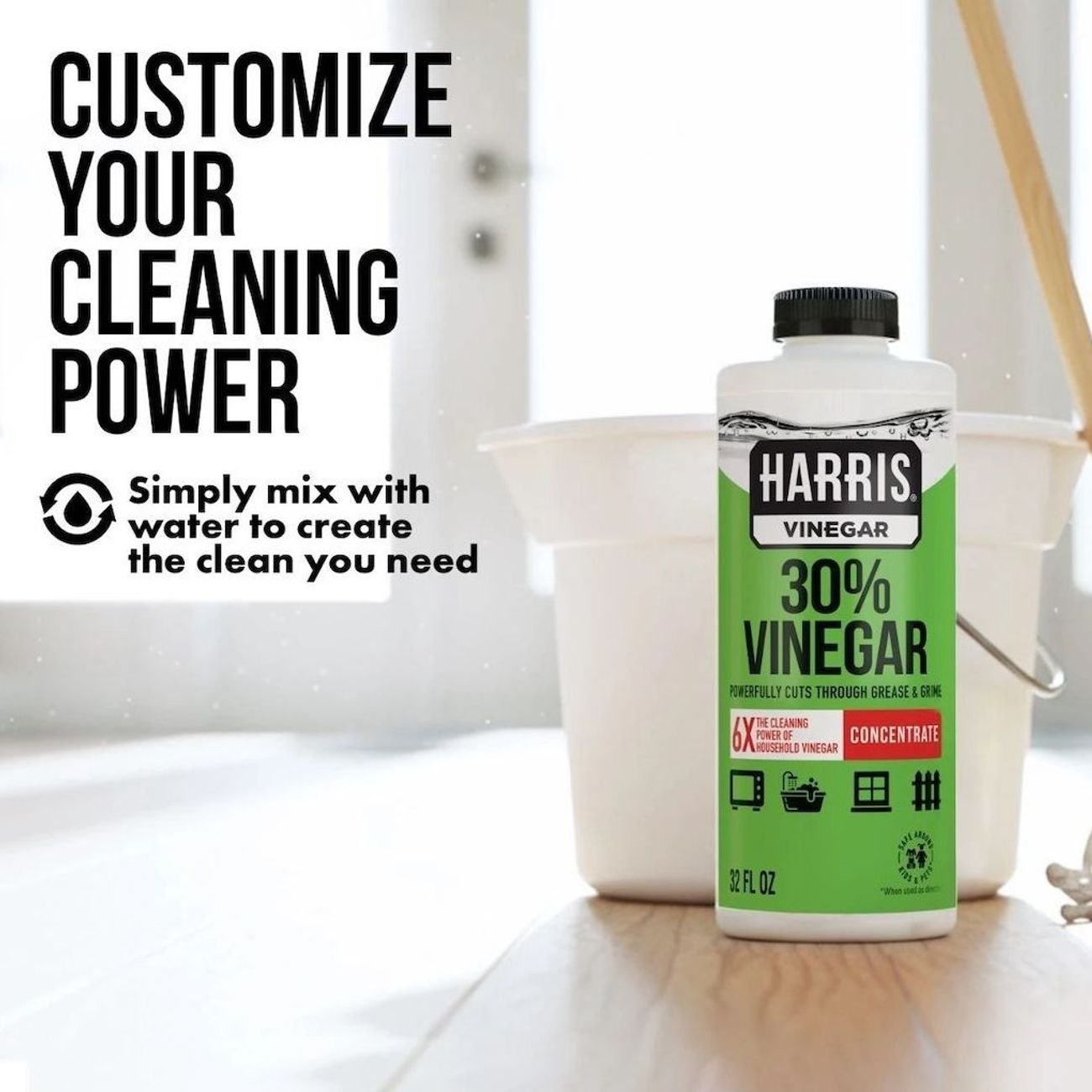 Harris 30% Vinegar Multi-Purpose Cleaner - Shop All purpose