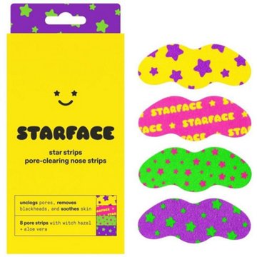 Starface Pore Clearing Nose Star Strips with Witch Hazel, 8 ct