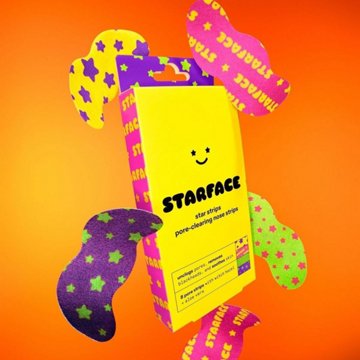 Starface Pore Clearing Nose Star Strips with Witch Hazel, 8 ct