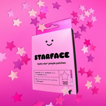 Starface Hydro-Star Pimple Patches - Pink, 16 ct