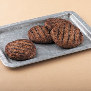 H-E-B Meat Market Beef & Pork Steakhouse Seasoned Burger Patties