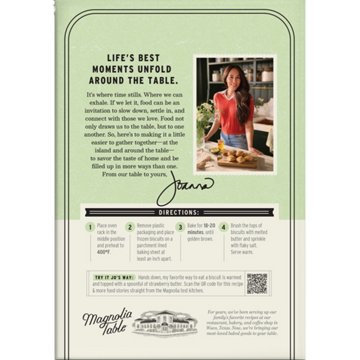 Magnolia Table Jo's Frozen Buttermilk Biscuits, 6 ct