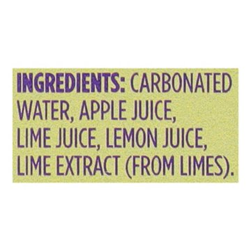 Spindrift Lemon Lime Fruit Soda 6 pk Cans