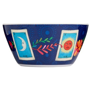 Loteria Don Clemente Melamine Bowl - Navy, 5.7"