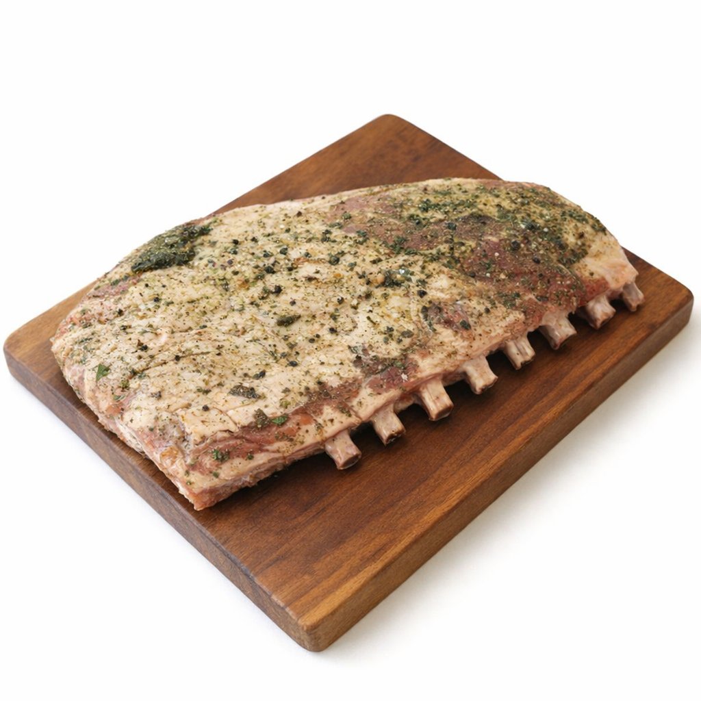 Central Market Green Chili Seasoned Lamb Denver Rib | Central Market ...