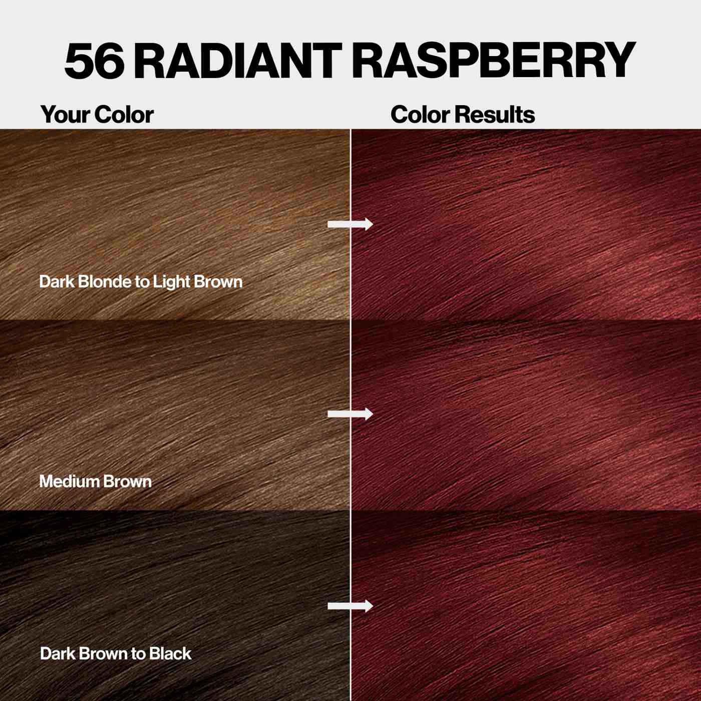 Revlon ColorSilk Permanent Hair Color - 56 Radiant Raspberry - Shop ...