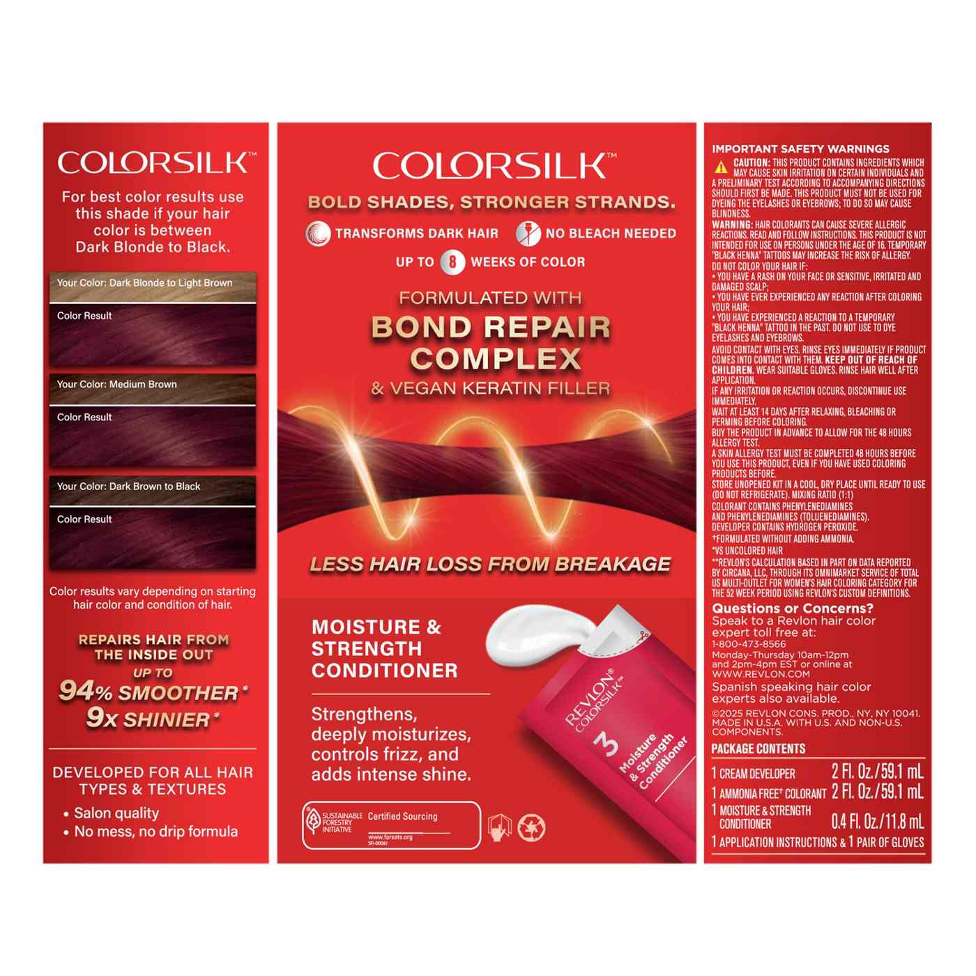 Revlon ColorSilk Permanent Hair Color - 56 Radiant Raspberry - Shop ...