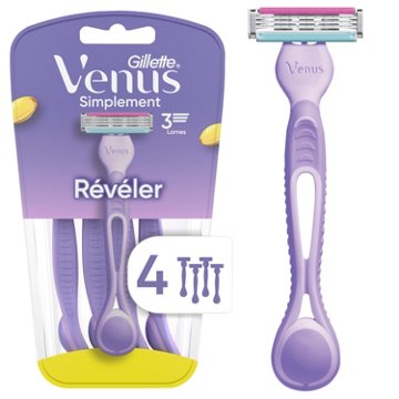 Venus Simply 3 Reveal Disposable Razors