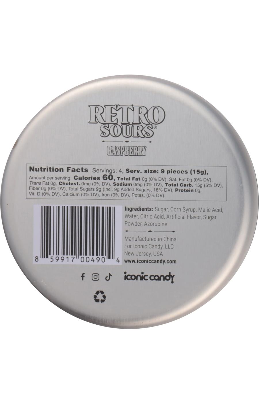 Retro Sours Raspberry - Shop Candy at H-E-B