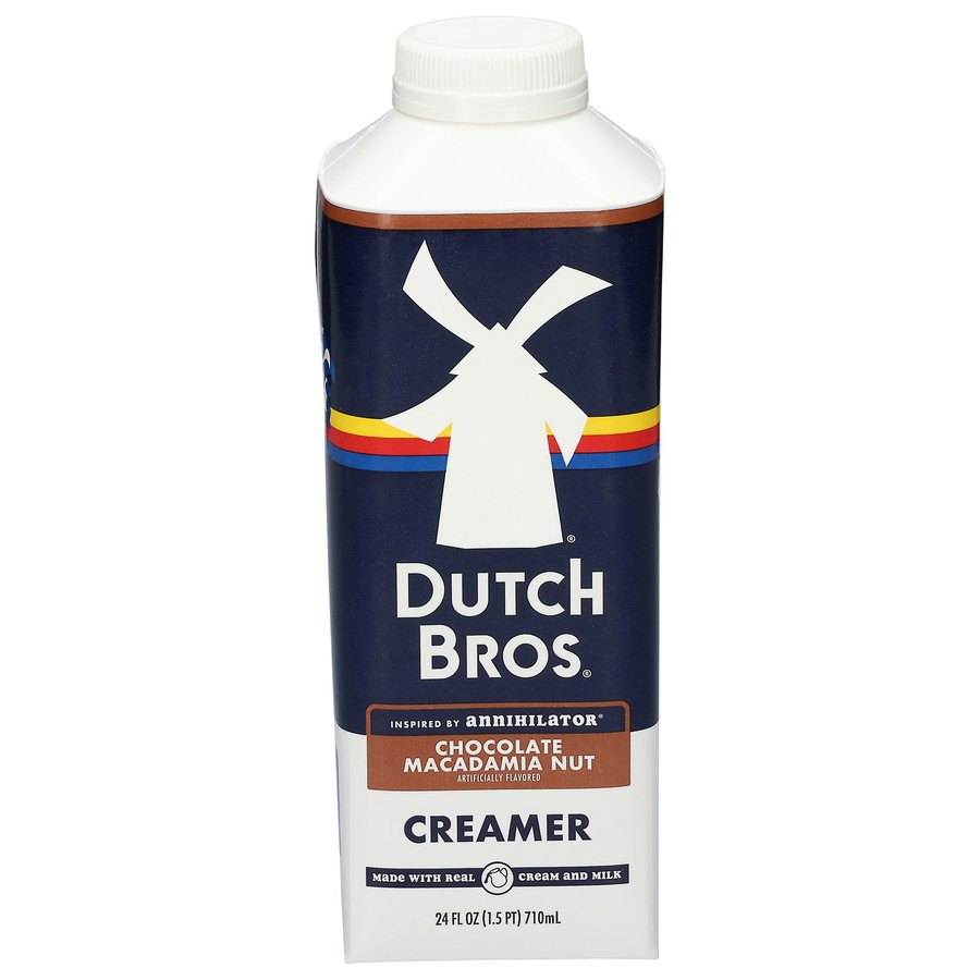 Dutch Bros Annihilator Chocolate Macadamia Nut Creamer - Shop