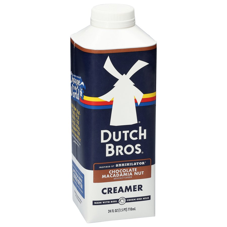 Dutch Bros Annihilator Chocolate Macadamia Nut Creamer - Shop