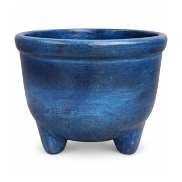 Blue Orange Pottery Molcajete Clay - Plain, 13" x 10"