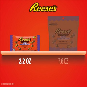 Reese's Mini Pumpkins Halloween Candy - King Size