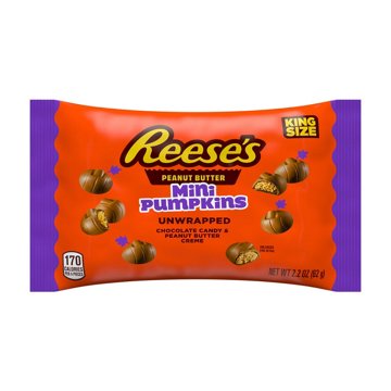 Reese's Mini Pumpkins Halloween Candy - King Size