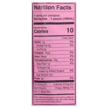 Dally Konjac Jelly Gel Fruit Snack - Mixed Berry