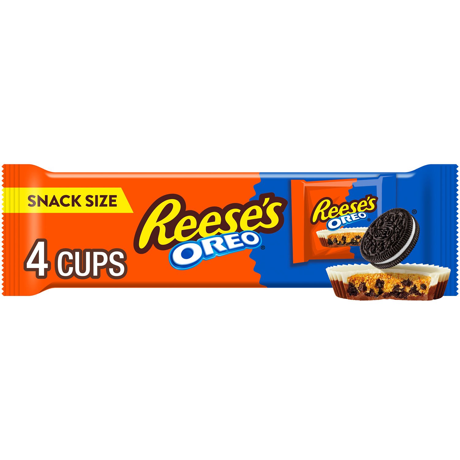 Reese's OREO Snack Size Peanut Butter Cups, 4 ct - Shop Candy at H-E-B