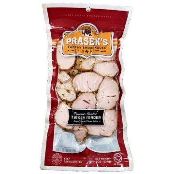 Prasek's Sliced Peppered Smoked Turkey Tender