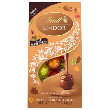 Lindt Lindor Fall Assortment Bag
