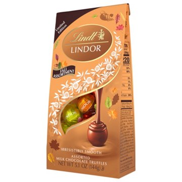 Lindt Lindor Fall Assortment Bag