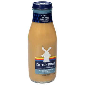 Dutch Bros Vanilla Caramel Iced Latte