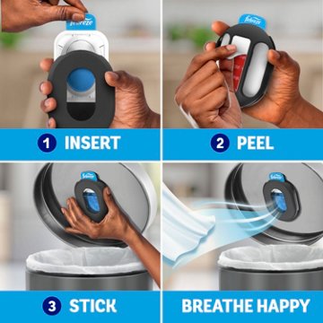 Febreze Air Trash Starter Kit Holder & Refill - Linen & Sky