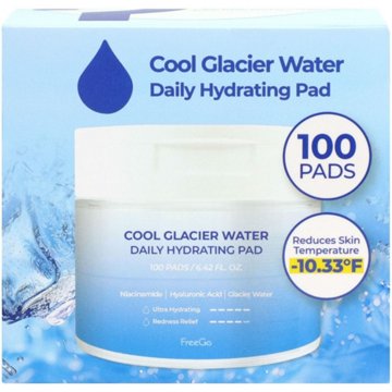 FreeGo Cool Glacier Water Daily Hydrating Pads