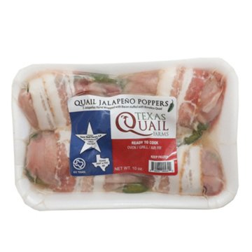 Texas Quail Farms Quail Jalapeno Poppers, 10 oz