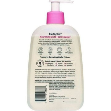 Cetaphil Nourishing Oil to Foam Cleanser - Normal to Dry Sensitive Skin