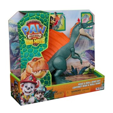 Paw Patrol The Dino Movie Rise & Roll Dino Set