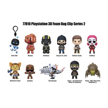 Monogram International PlayStation 3D Foam Bag Clip Blind Pack - Series 2