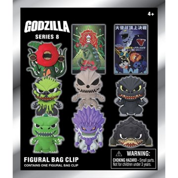 Monogram International Godzilla Classic 3D Bag Clip Blind Pack - Series 8