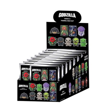 Monogram International Godzilla Classic 3D Bag Clip Blind Pack - Series 8