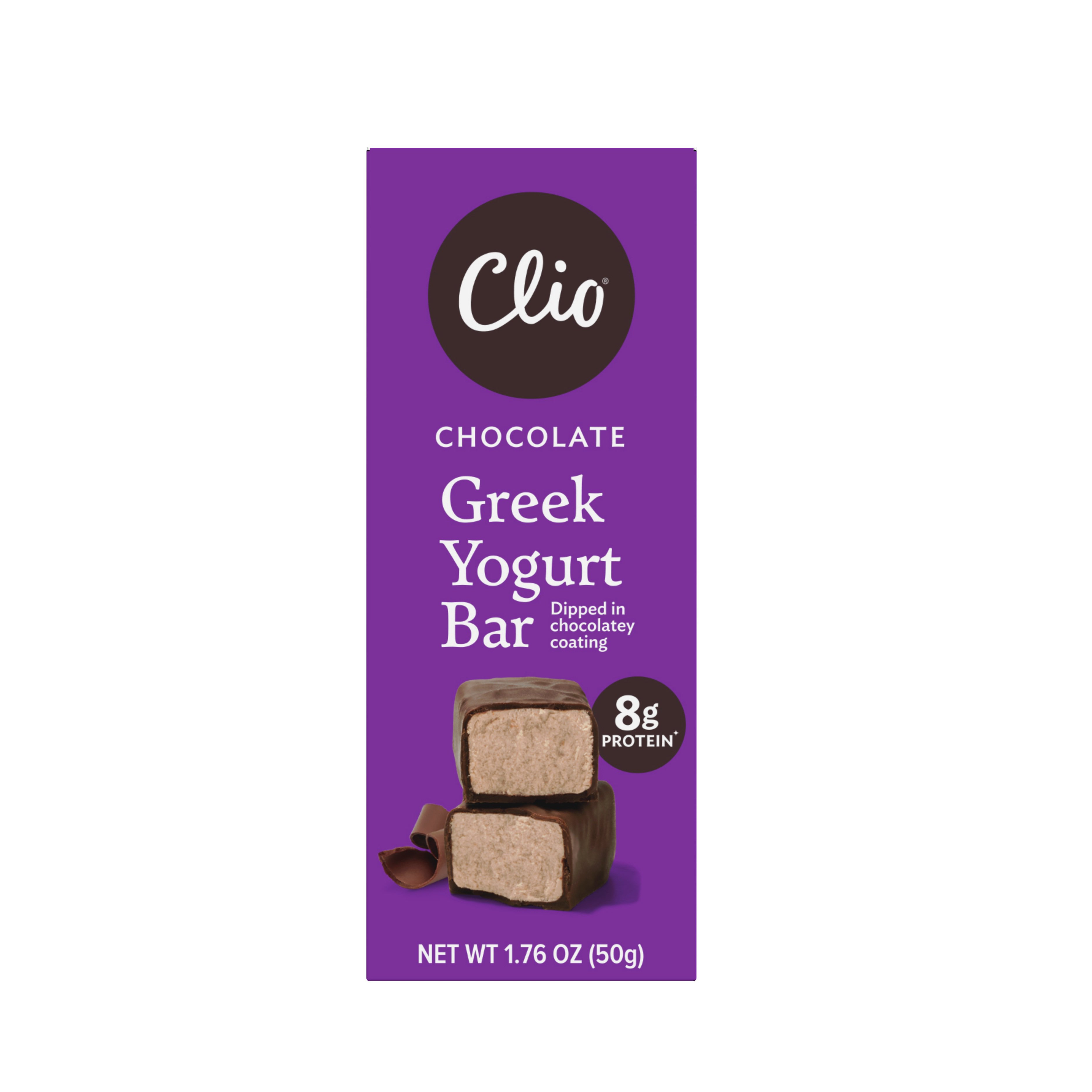 Clio Snacks Dark Choc Covered Greek Yogurt Bar - Chocolate - Shop Diet ...